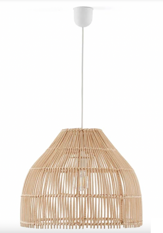 Dankia Diameter Rattan Ceiling Light Shade, 45x36x46cm