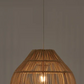 Dankia Diameter Rattan Ceiling Light Shade, 45x36x46cm