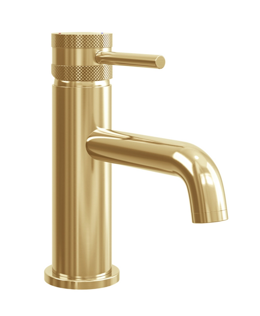 Core Mono Basin Mixer Tap - Brushed Brass