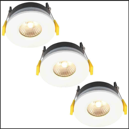 VOLTA FIRE RATED LED DOWNLIGHT CHROME