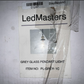 LEDMASTERS Grey Glass Pendant Light