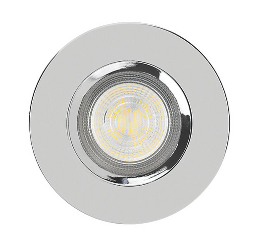 LAP FIXED LED DOWNLIGHTS CHROME 4.5W 420LM