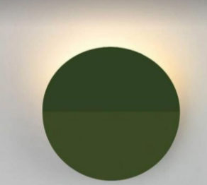 Olive Green Diffuser Wall Light