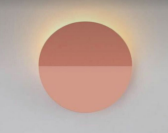 Pink Diffuser Wall Light