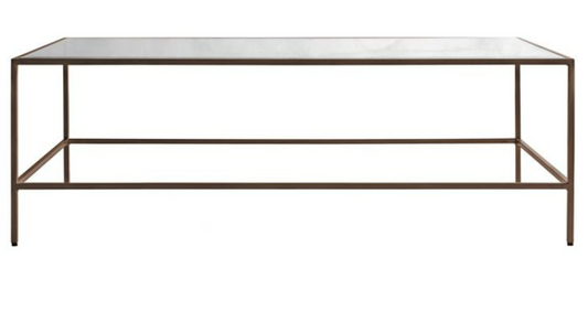 Rothbury Coffee Table Bronze, 120x65x40cm