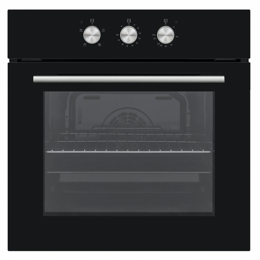 Innocenti ART287100 Fan Electric Oven Black - 13a Plug Fitted