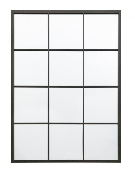 Chafford Mirror Black 1100x25x800mm, Black