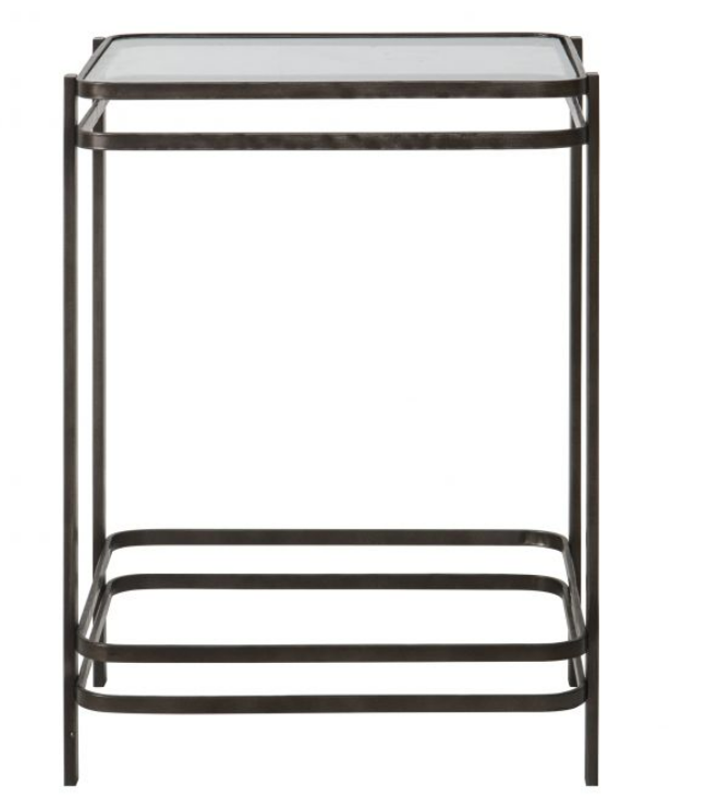 Rousham Side Table 420x420x610mm Bronze