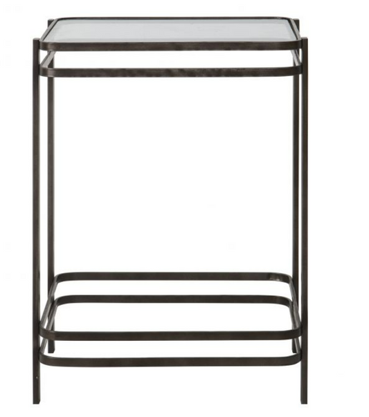 Rousham Side Table 420x420x610mm Bronze