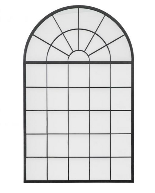 Shoulden Mirror Black 1000x30x1600mm  Black