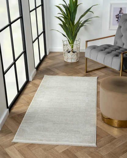 Serene cream Rug, 160x230cm