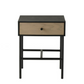Carbury 1 Drawer Bedside Table, 40x40x50cm
