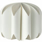 MOJNA Pendant lamp shade, textile/white, 47 cm
