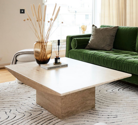 Marble Coffee Table, 140x80x42cm