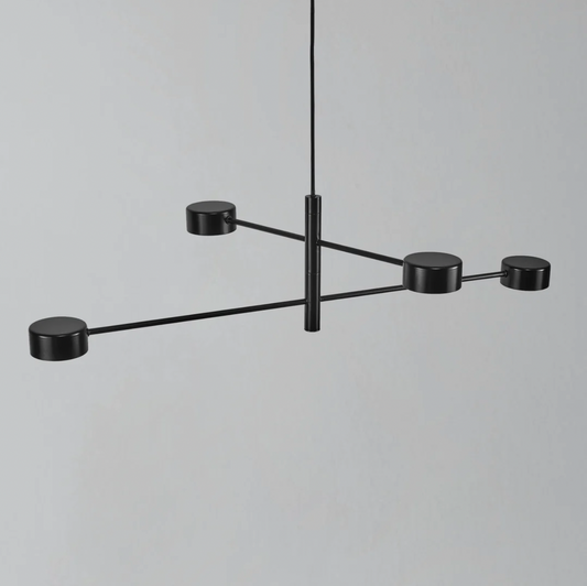 Clyde 4 LED MoodMaker Pendant Light - BLACK