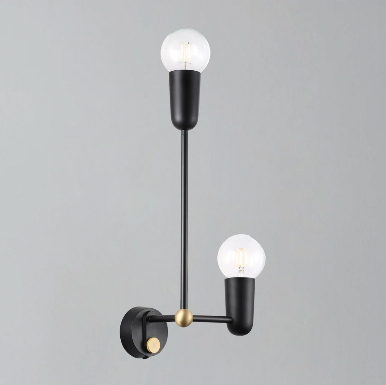 Manhattan Wall Light - BLACK