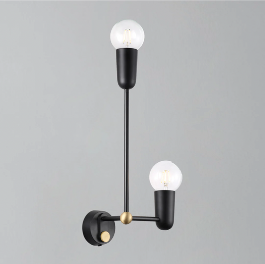 Manhattan Wall Light - BLACK