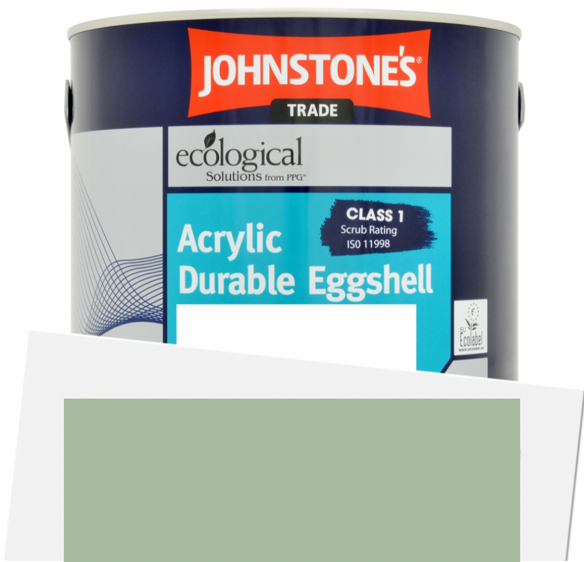 2.5L Johnstone's Trade Acry Dura - LG Aquamarine 138, Eggshell