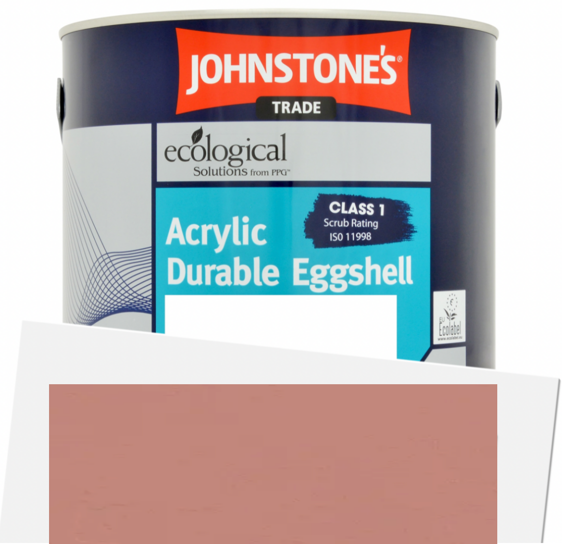 2.5L Johnstone's Trade Acry Dura - Lick Red 03, Eggshell