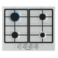 Hisense GM643XF 60cm 4 Burner Gas Hob - Stainless Steel