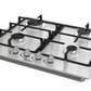 Hisense GM643XF 60cm 4 Burner Gas Hob - Stainless Steel