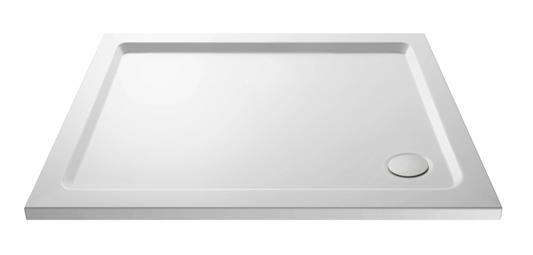 Drench MineralStone Low Profile Rectangular Shower Tray - 1200x800mm