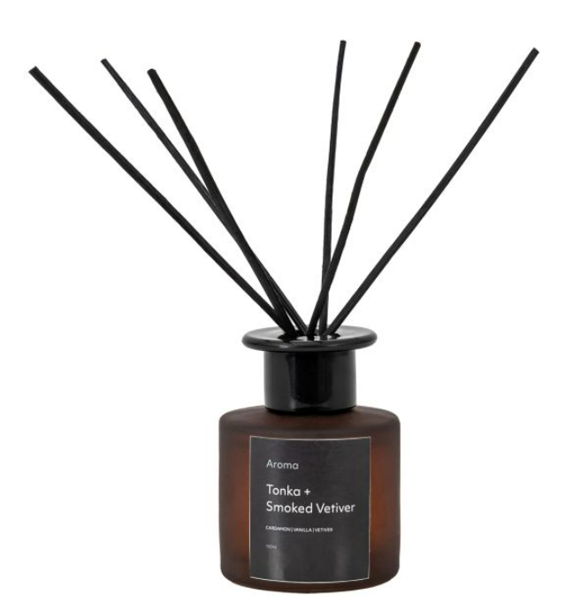 Aroma 100ml Reed Diffuser Tonka & Smoked Vetiver