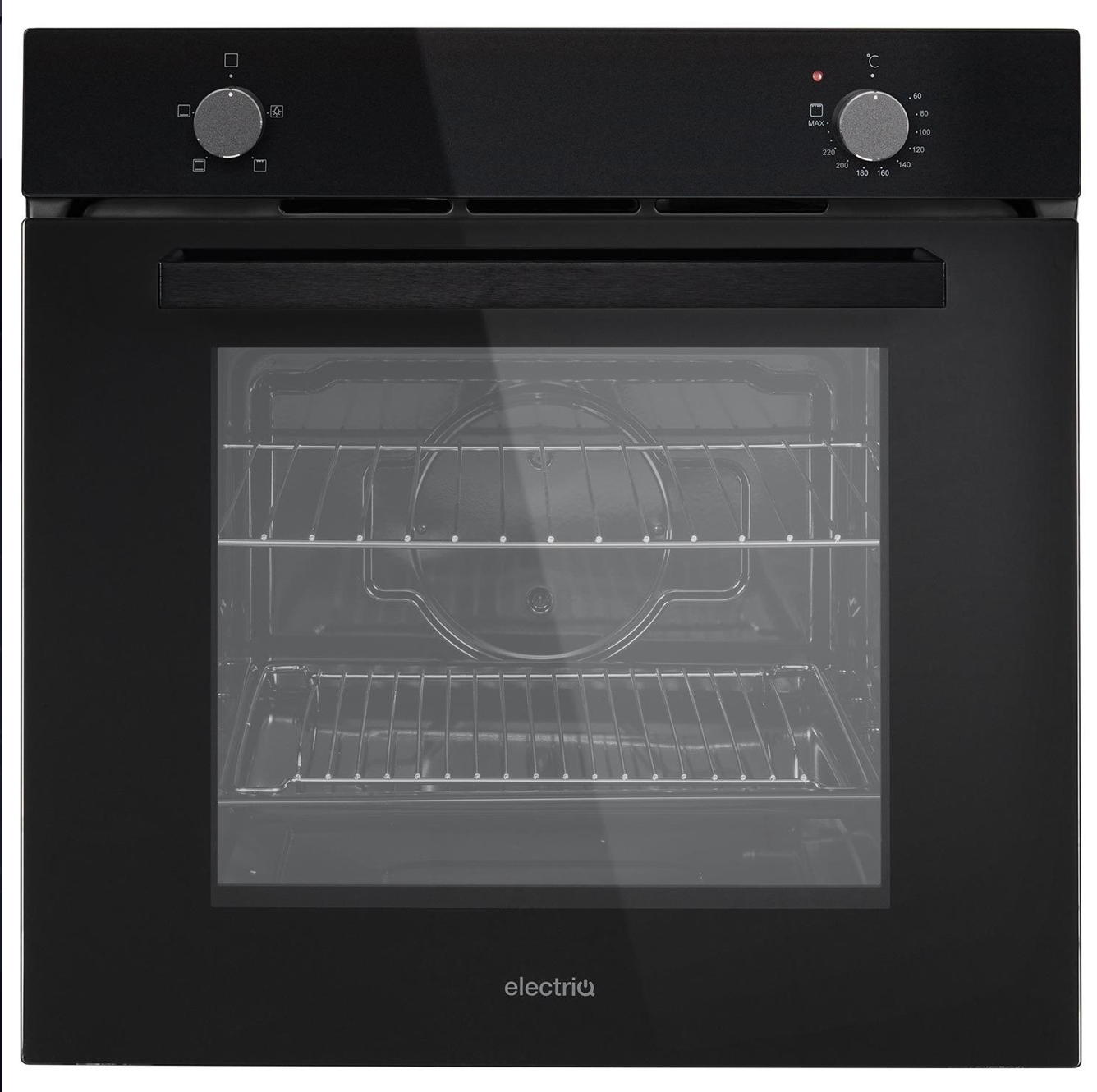 73L 4 Function Electric Oven - Black