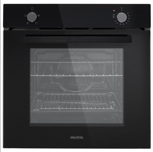 73L 4 Function Electric Oven - Black
