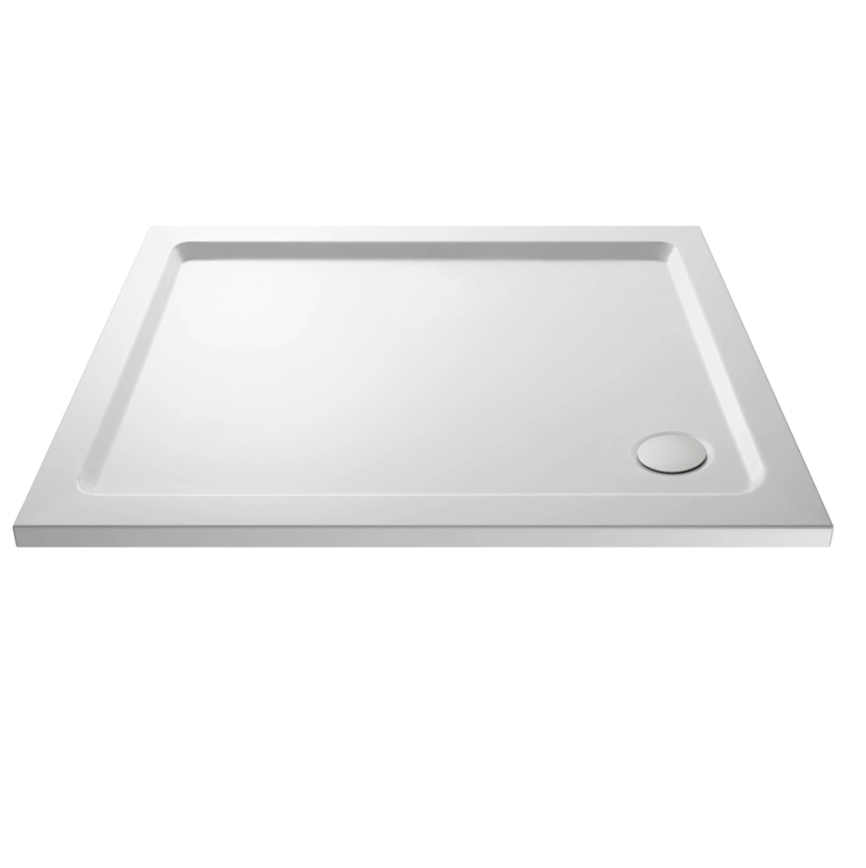 Drench MineralStone Low Profile Rectangular Shower Tray - 900 x760mm