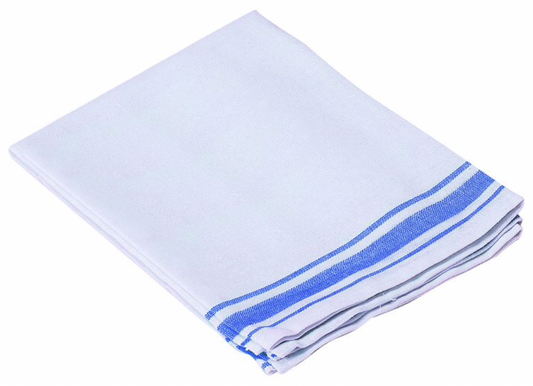 Cotton Tea Towels - White 10pcs