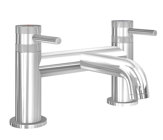 Core Deck Mounted Bath Filler - CHROME