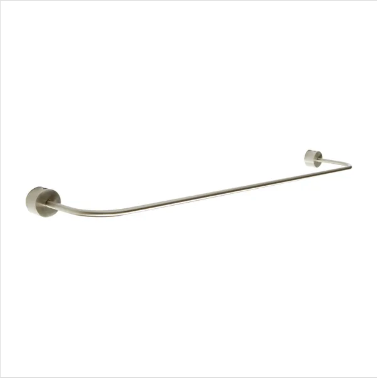 Curves Chrome Towel Rail