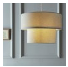 Habitat 2 Tier Linen Mix Shade - Grey