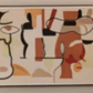 Abstract Faces Canvas 140x80cm