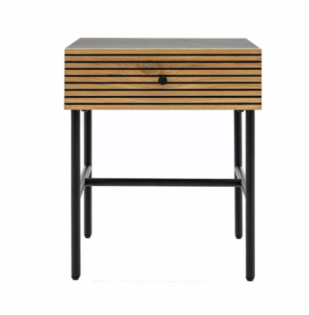Hyland 1 Drawer Bedside, 40x40x50cm
