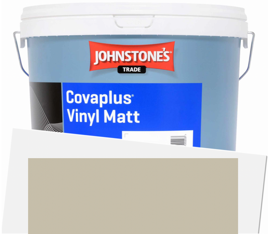 10L Johnstone’s Trade  Covaplus Vinyl Matt - F&B No. 4 Old White, Dead Flat