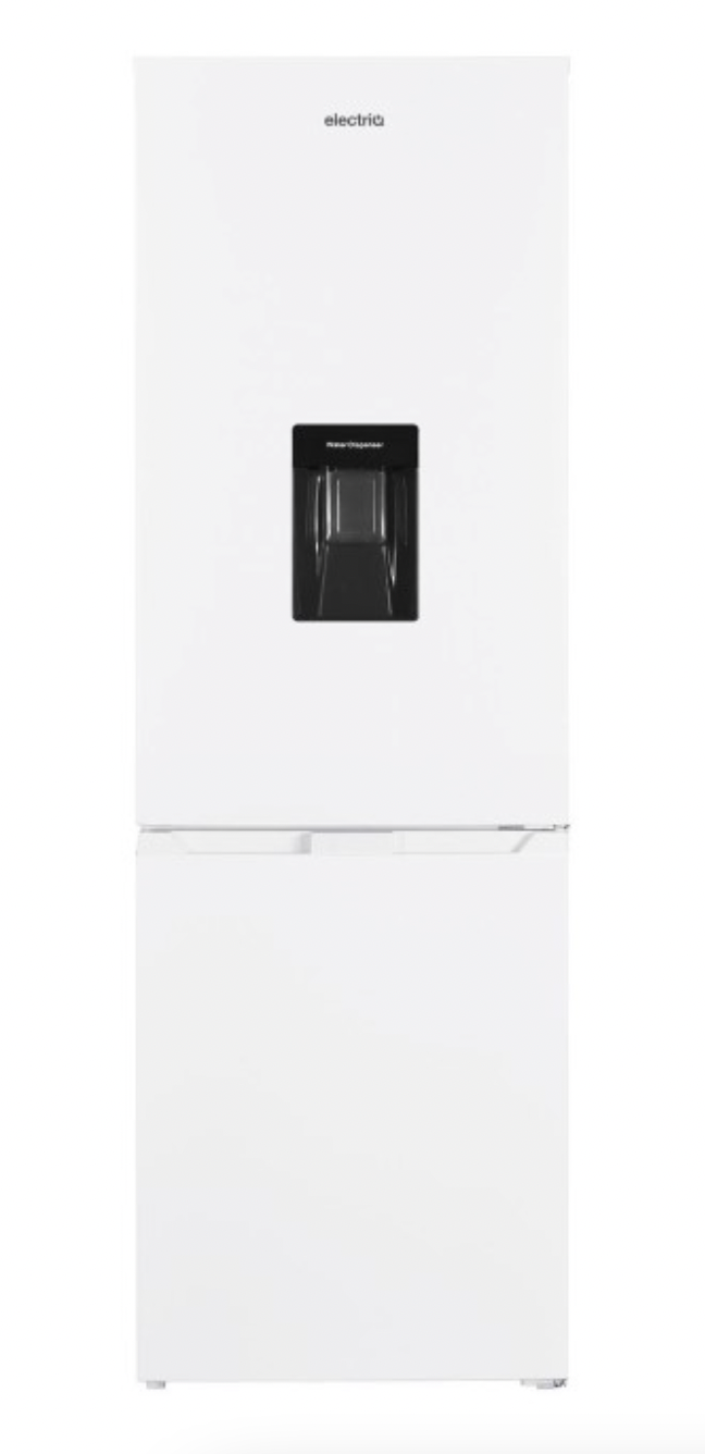 electriQ 291 Litre 60/40 Freestanding Fridge Freezer - Total No Frost in White