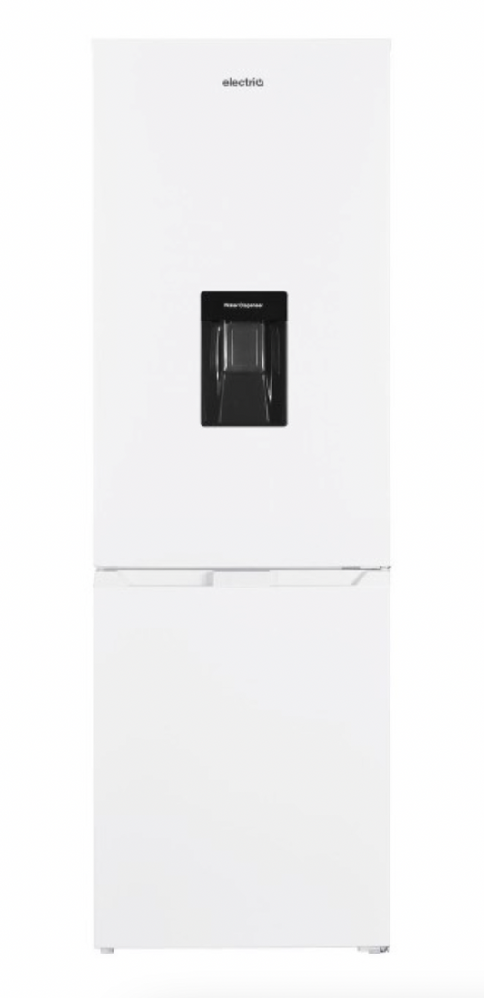 electriQ 291 Litre 60/40 Freestanding Fridge Freezer - Total No Frost in White