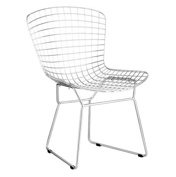 Dining Chairs Electro plated steel, black chrome finish