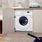 Indesit Push&Go 7kg 1200rpm Integrated Washing Machine - White