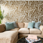 Dillon Velvet Left Hand Corner Sofa  Biege, 166x214x86cm