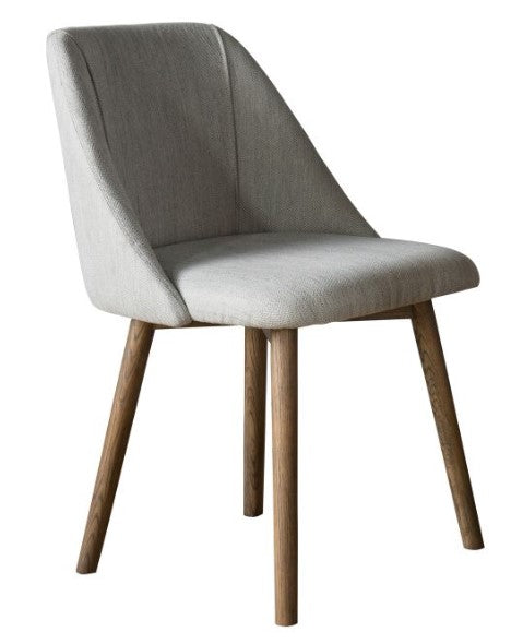 Elliot Dining Chair Neutral, 61 x 57 x 84cm