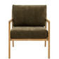 Cortona Armchair - Moss Green, 83x67.5x83cm