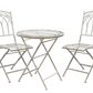 Burano Outdoor Bistro Set - Distressed White