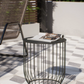 Lois Side Table - Dark Grey, 81.5x145x64cm