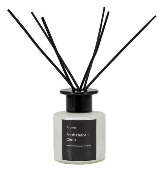 Aroma 100ml Reed Diffuser Fresh Herbs & Citrus