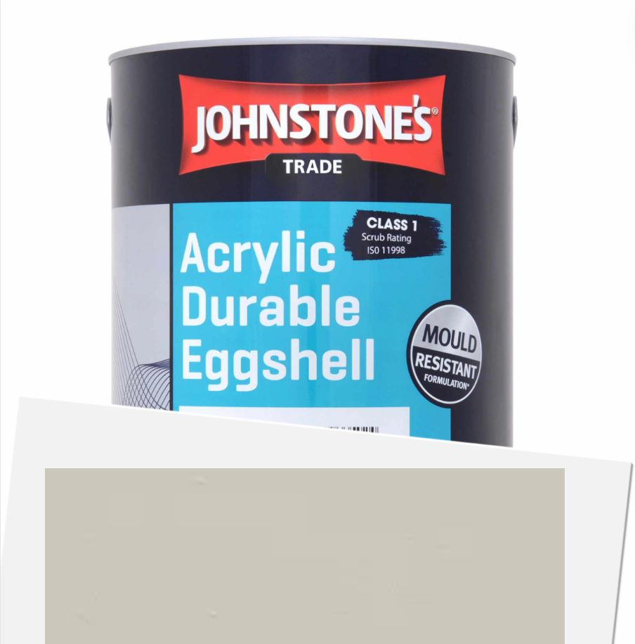 5L Johnstone's Trade Acry Dura LICK Greige 02, Warehouse Eggshell