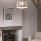 Noah Hessian Striped Lamp Shade - Natural