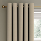 Berlin Blackout Eyelet Curtains - Width 228cm x Drop 228cm